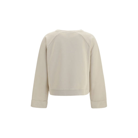 PINKO Beige Cotton Sweatshirt