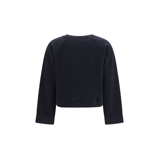 PINKO Black Cotton Sweatshirt
