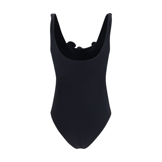 Magda Butrym Black Polyamide One-Piece Swimsuit