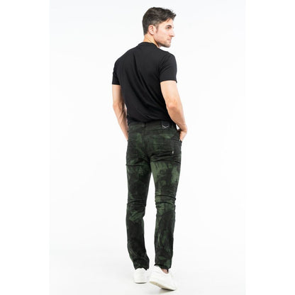 Bikkembergs Bicolor Cotton Jeans Denim