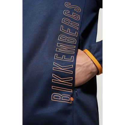 Bikkembergs Blue Cotton Sweatshirt