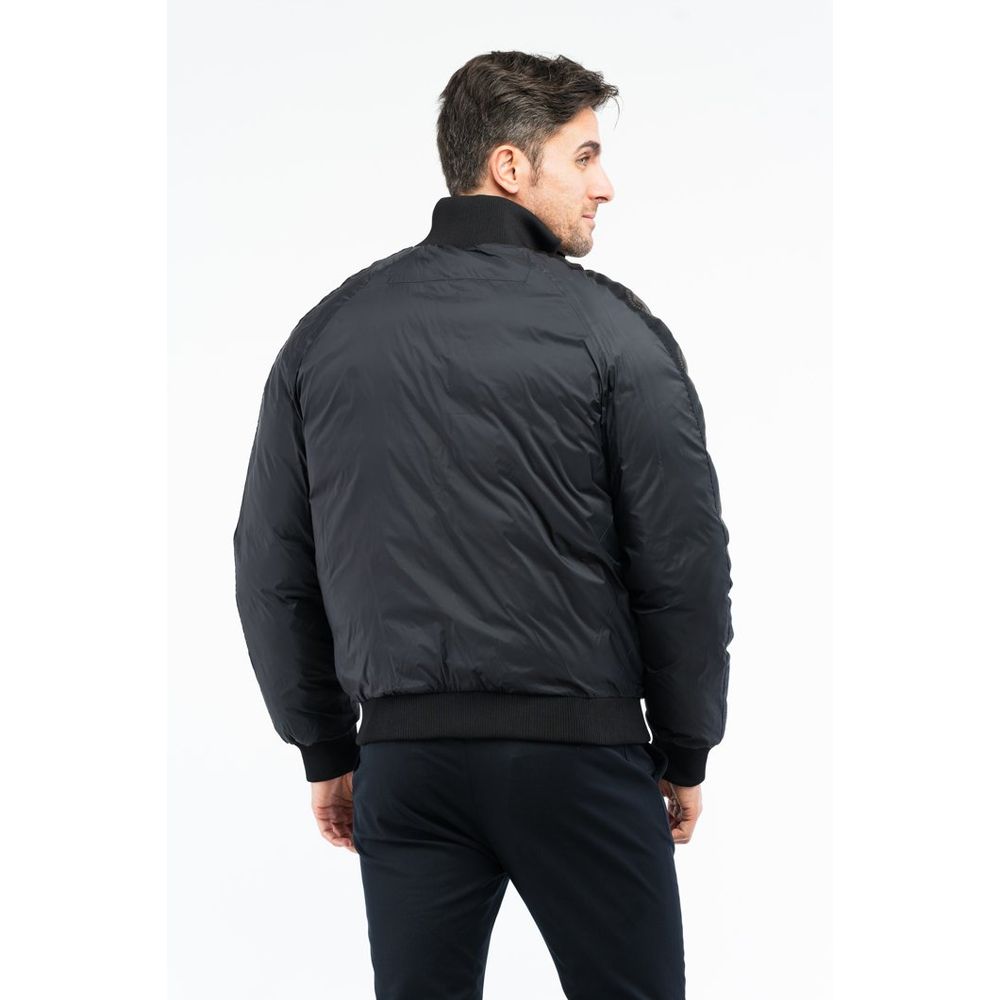 Bikkembergs Black Nylon Bomber