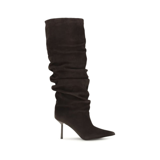 LE SILLA Brown Calf Leather Bos Taurus Boots
