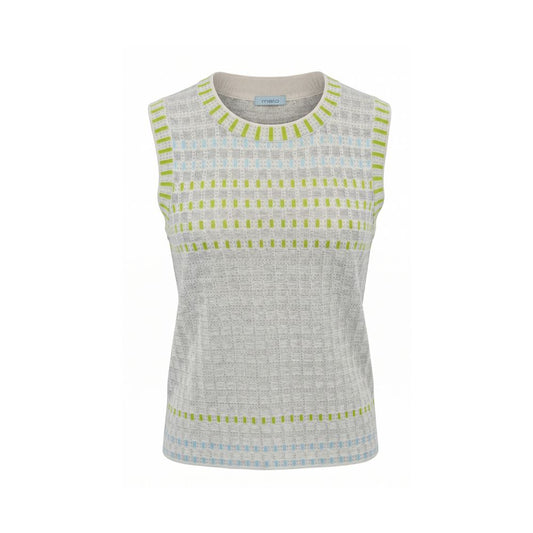Malo Grey Silk Women Sweater