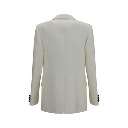 Valentino Garavani White Wool Oves Aries Blazer