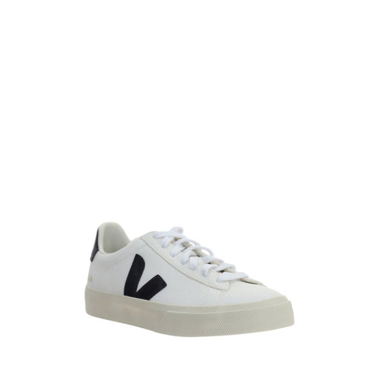 Veja White Calf Leather Bos Taurus Sneakers