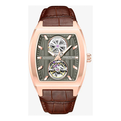 Kenneth Cole Brown Leather Dress Watch