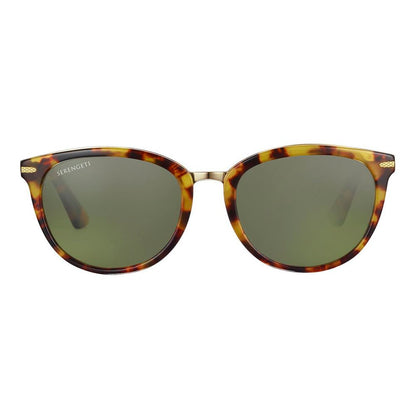 Serengeti Brown Plastic Sunglasses