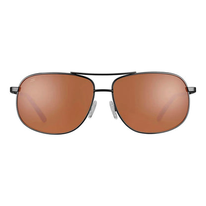 Serengeti Gray Metal Sunglasses