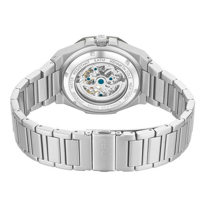 Kenneth Cole Gray Stainless Steel Dress Watch