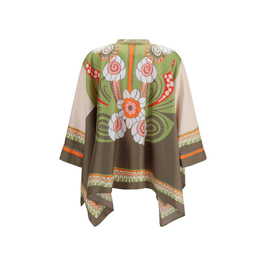 La Double J Multicolor Silk Shirt