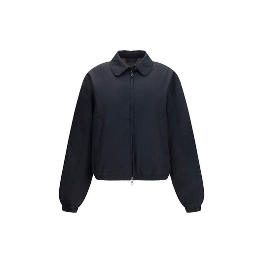 Our Legacy Black Cotton Full-Length Jacket