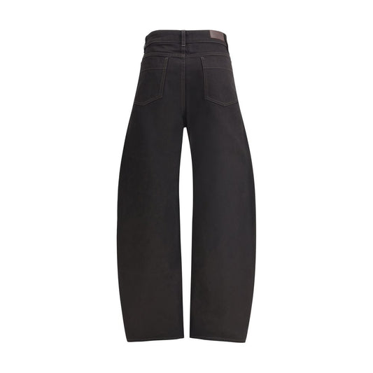 Lemaire Black Cotton Casual Pants