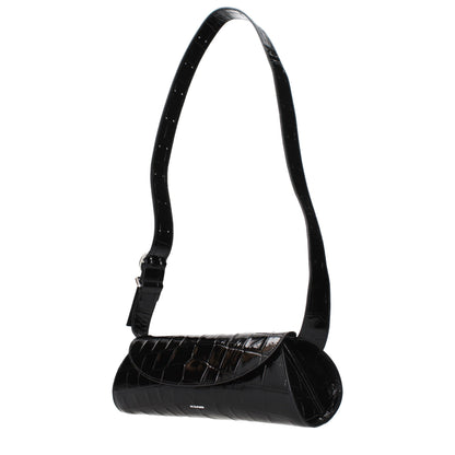 Jil Sander Black Leather Crossbody Bag