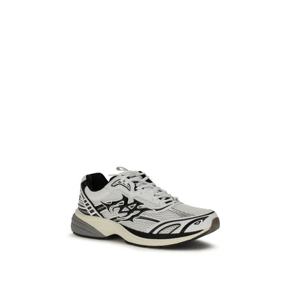 Amiri White Calf Leather Bos Taurus Athletic Sneakers