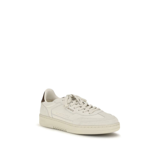 Axel Arigato White Calf Leather Bos Taurus Athletic Sneakers