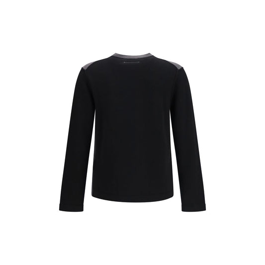 MM6 Black Wool Oves Aries Sweatshirt