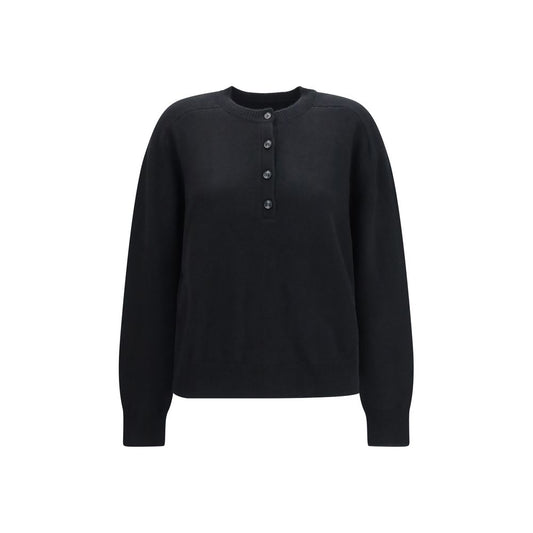 Loulou De Saison Black Cashmere Sweatshirt