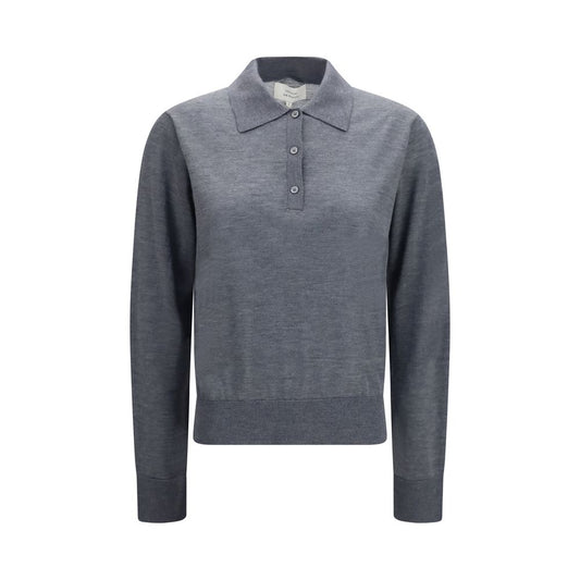 Loulou De Saison Gray Cashmere Shirt