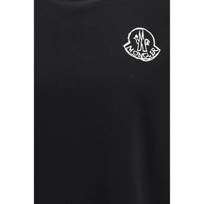 Moncler Black Cotton T-Shirt