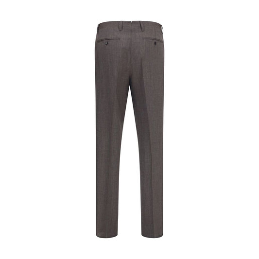 Lardini Gray Viscose Dress Pants