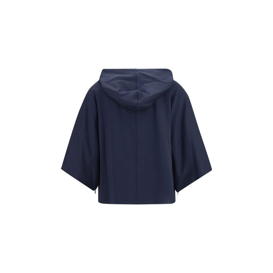 Max Mara Blue Polyamide Sweatshirt