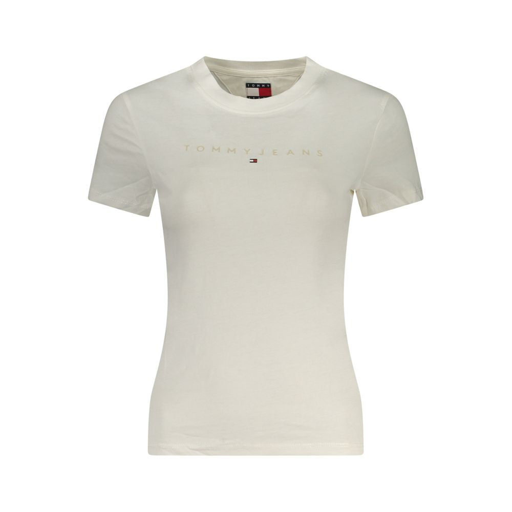 Tommy Hilfiger White Cotton Women's T-Shirt