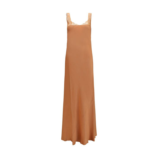 Forte_Forte Beige Acetate Casual Dress