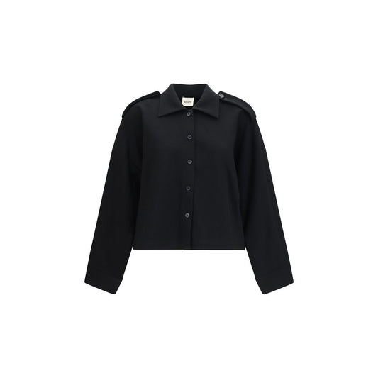 Khaite Black Acetate Shirt