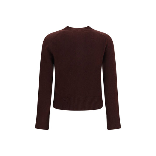 Maison Kitsuné Brown Wool Oves Aries Cardigan