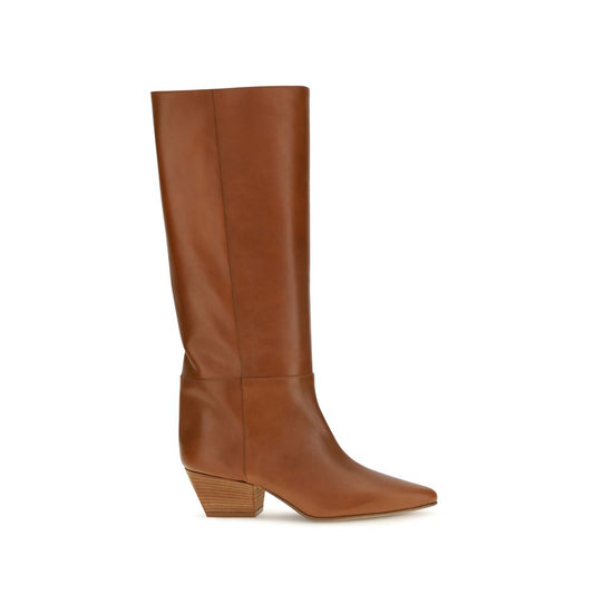 Forte_Forte Brown Calf Leather Bos Taurus Ankle Boots