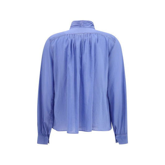 Forte_Forte Blue Cotton Blouse