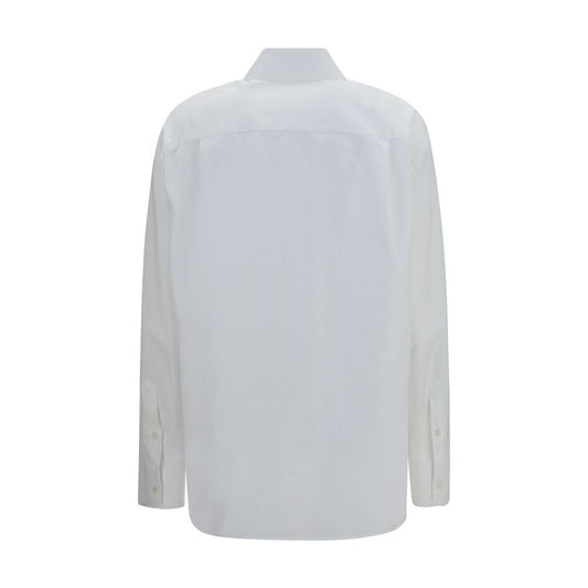 Dolce & Gabbana White Cotton Dress Shirt