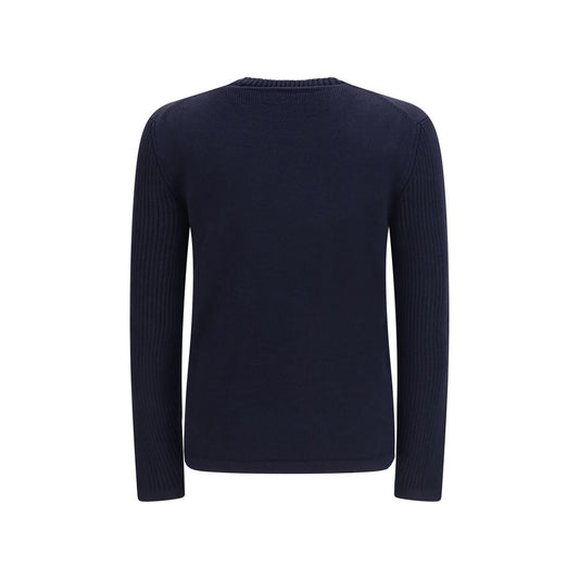 Prada Blue Wool Oves Aries Sweatshirt