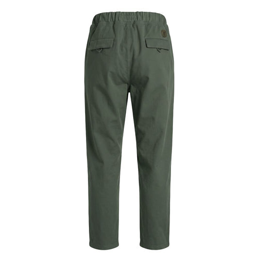 Trussardi Jeans Green Cotton Men Pant