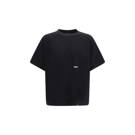 Represent Black Cotton T-Shirt