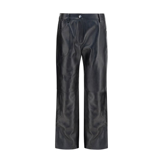 Magda Butrym Black Leather Pants
