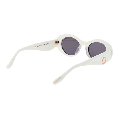 Trussardi White Acetate Sunglasses