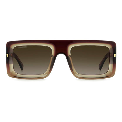 Dsquared² Brown Acetate Sunglasses