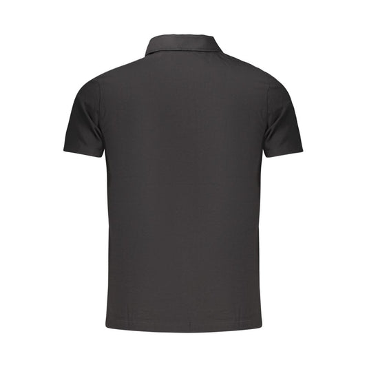 Guess Jeans Black Cotton Men's Polo