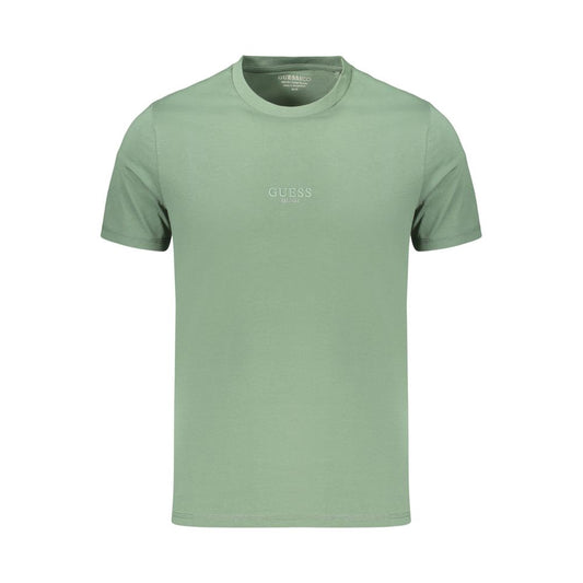 Guess Jeans Green Cotton Men's T-Shirt
