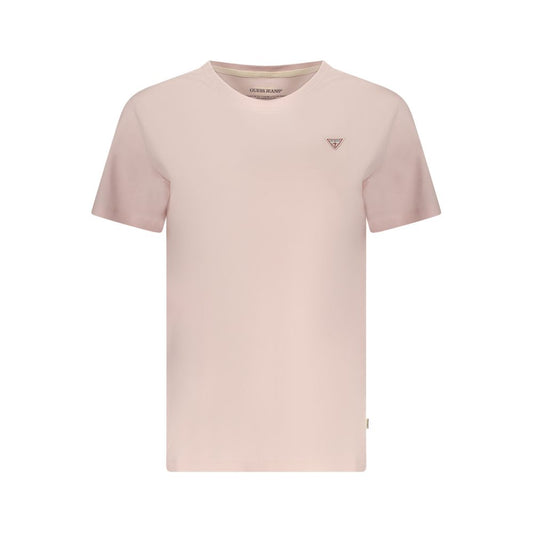 Guess Jeans Rosa Cotton Woman T-Shirt