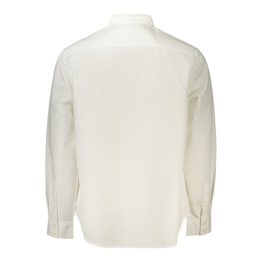 Guess Jeans White Cotton Men's Shirt
