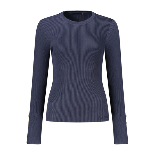 Guess Jeans Blue Viscose Women's Sweater