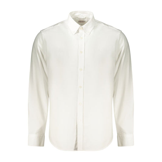 Guess Jeans White Cotton Men's Shirt