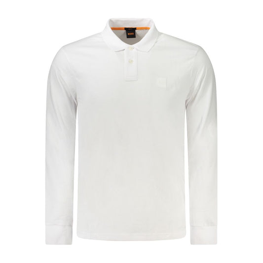 Hugo Boss Bianco Cotton Men's Polo