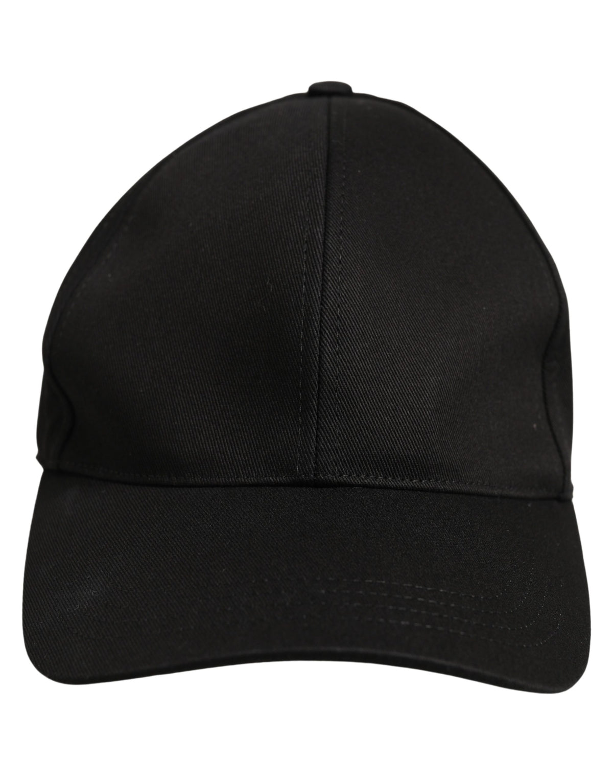 Dolce & Gabbana Herren schwarze Baumwoll-Baseballkappe 6 Panels Hut