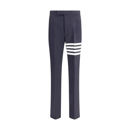 Thom Browne Blue Wool Oves Aries Pants