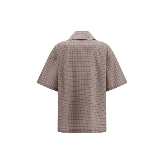 Prada Multicolor Cotton Shortsleeve Shirt