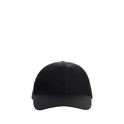 Prada Black Recycled Polyamide Cap (Baseball Hat)